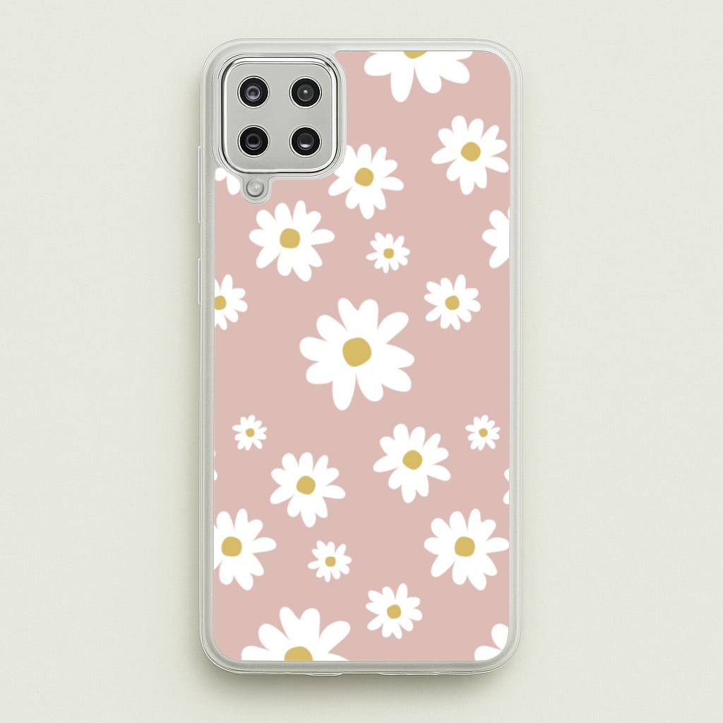 Spring Daisy Pattern - Spring Phone Case for Galaxy A12