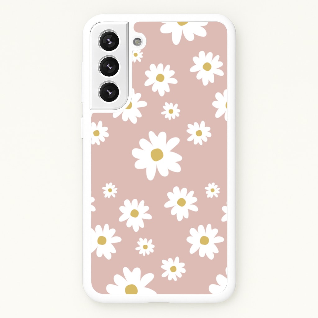 Spring Daisy Pattern - Spring Phone Case for Galaxy S22 Plus