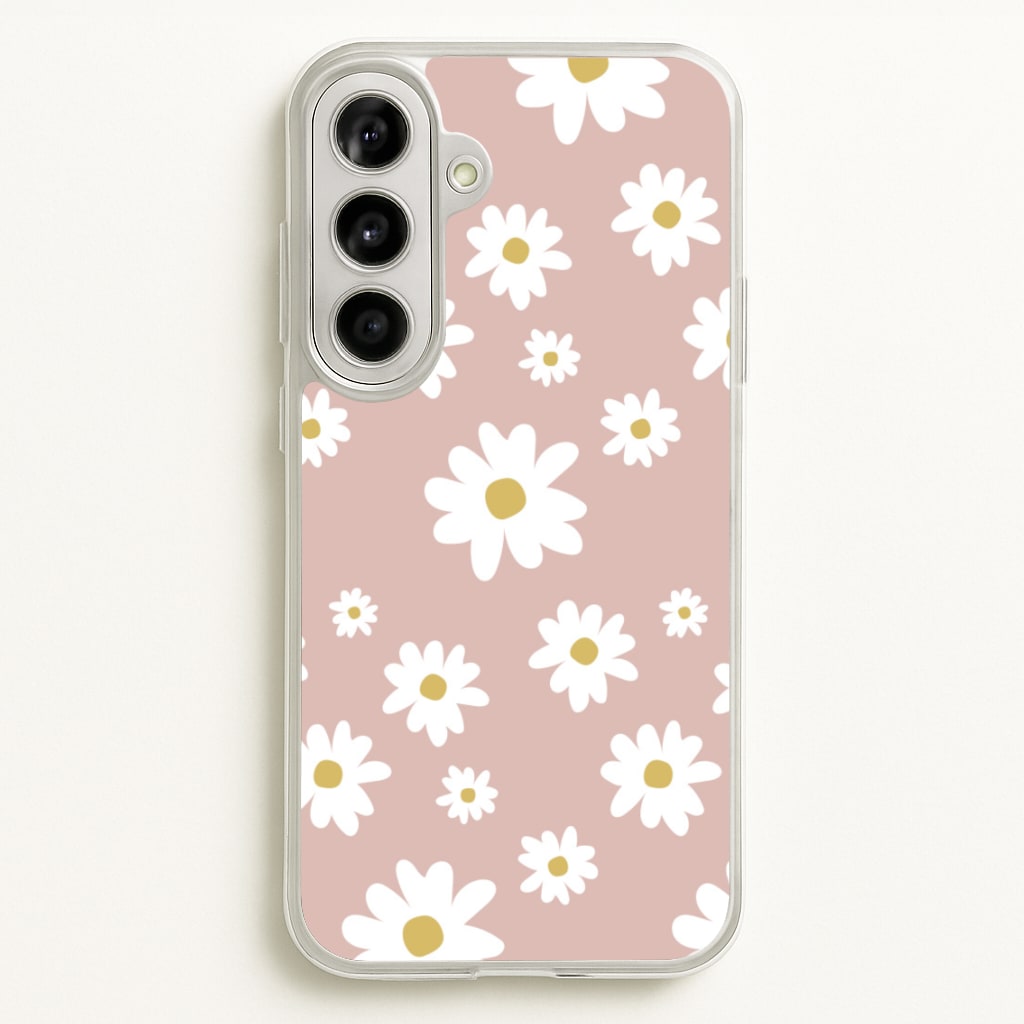 Spring Daisy Pattern - Spring Phone Case for Galaxy A56