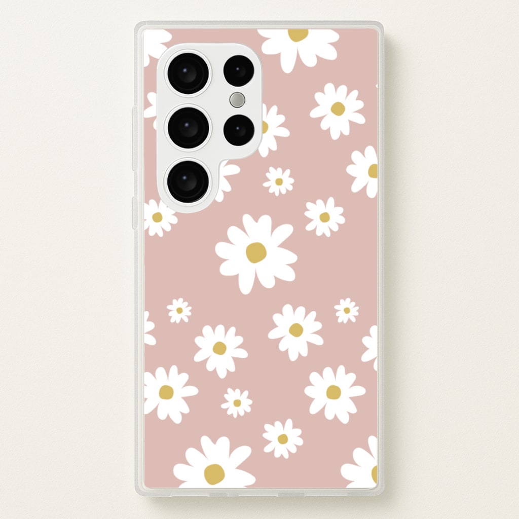 Spring Daisy Pattern - Spring Phone Case for Galaxy S24 Ultra