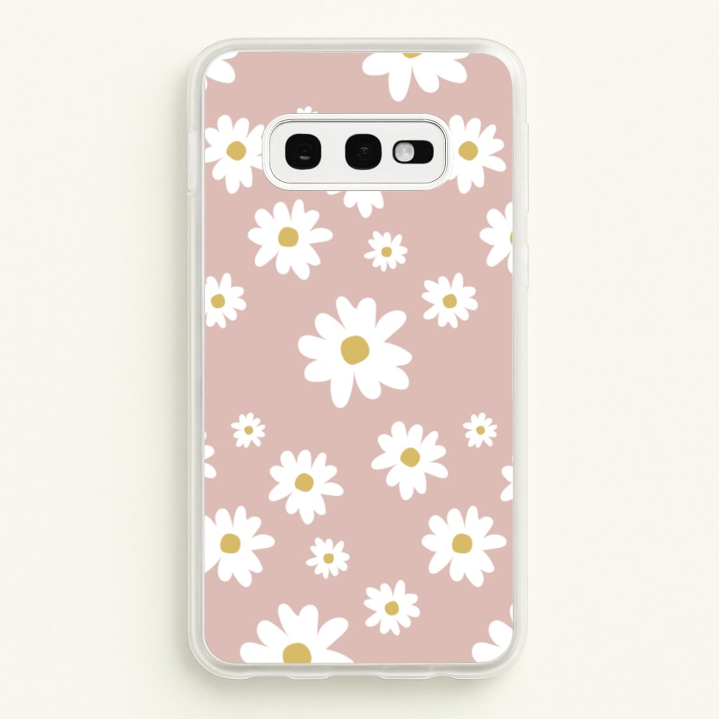 Spring Daisy Pattern - Spring Phone Case for Galaxy S10e