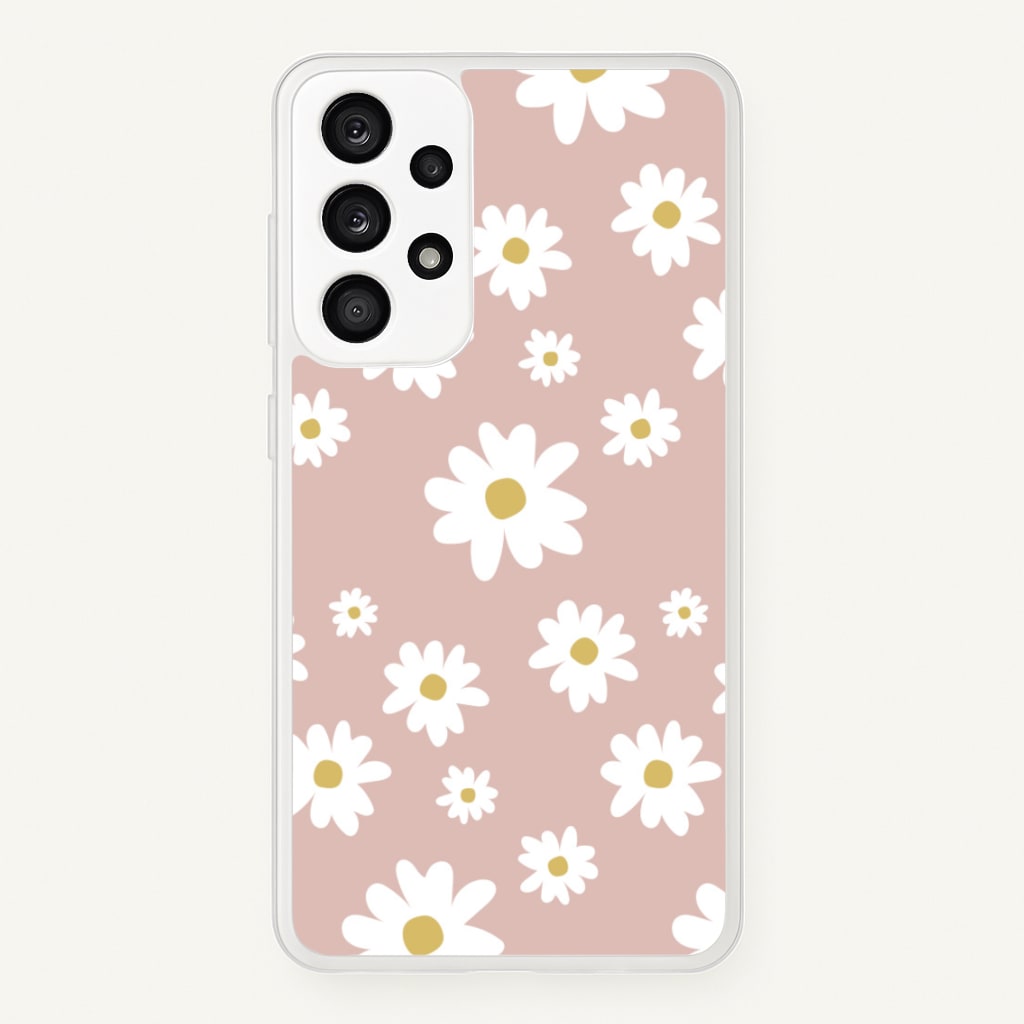 Spring Daisy Pattern - Spring Phone Case for Galaxy A33
