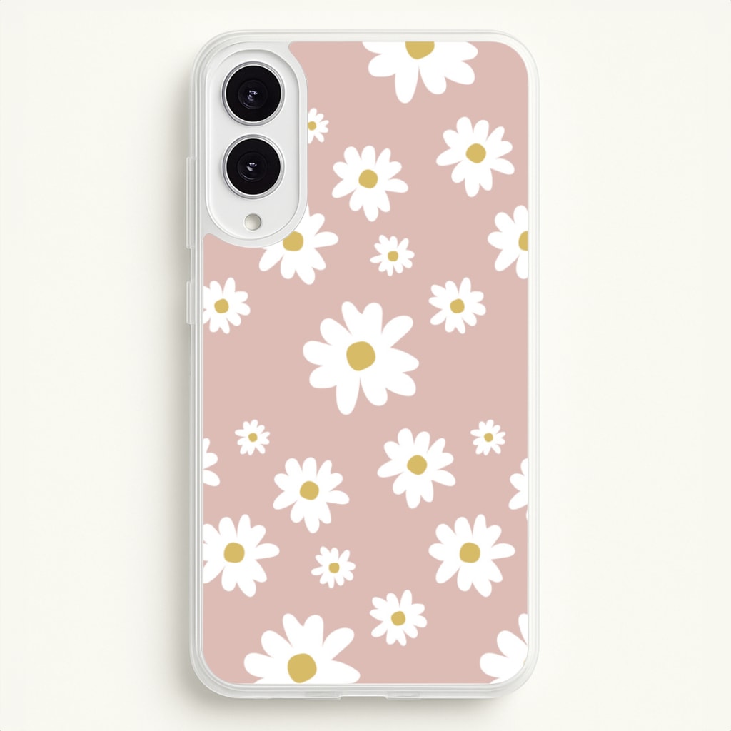 Spring Daisy Pattern - Spring Phone Case for Galaxy S25 Edge