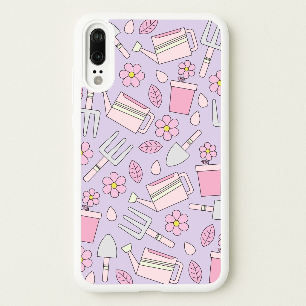 Gardening Tools - Spring Patterns - Spring Phone Case for Huawei P20