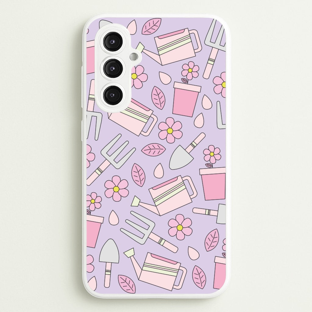 Gardening Tools - Spring Patterns - Spring Phone Case for Galaxy S23FE