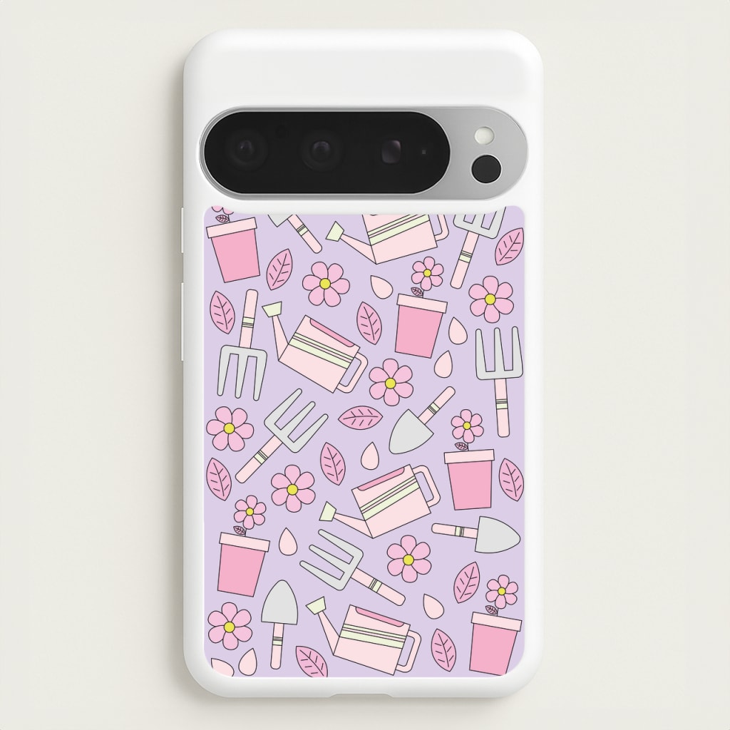 Gardening Tools - Spring Patterns - Spring Phone Case for Google Pixel 9 Pro XL
