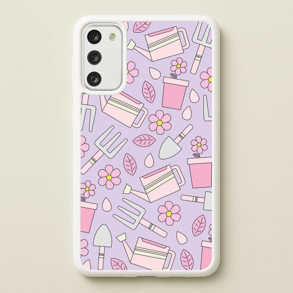 Gardening Tools - Spring Patterns - Spring Phone Case for Galaxy S20FE
