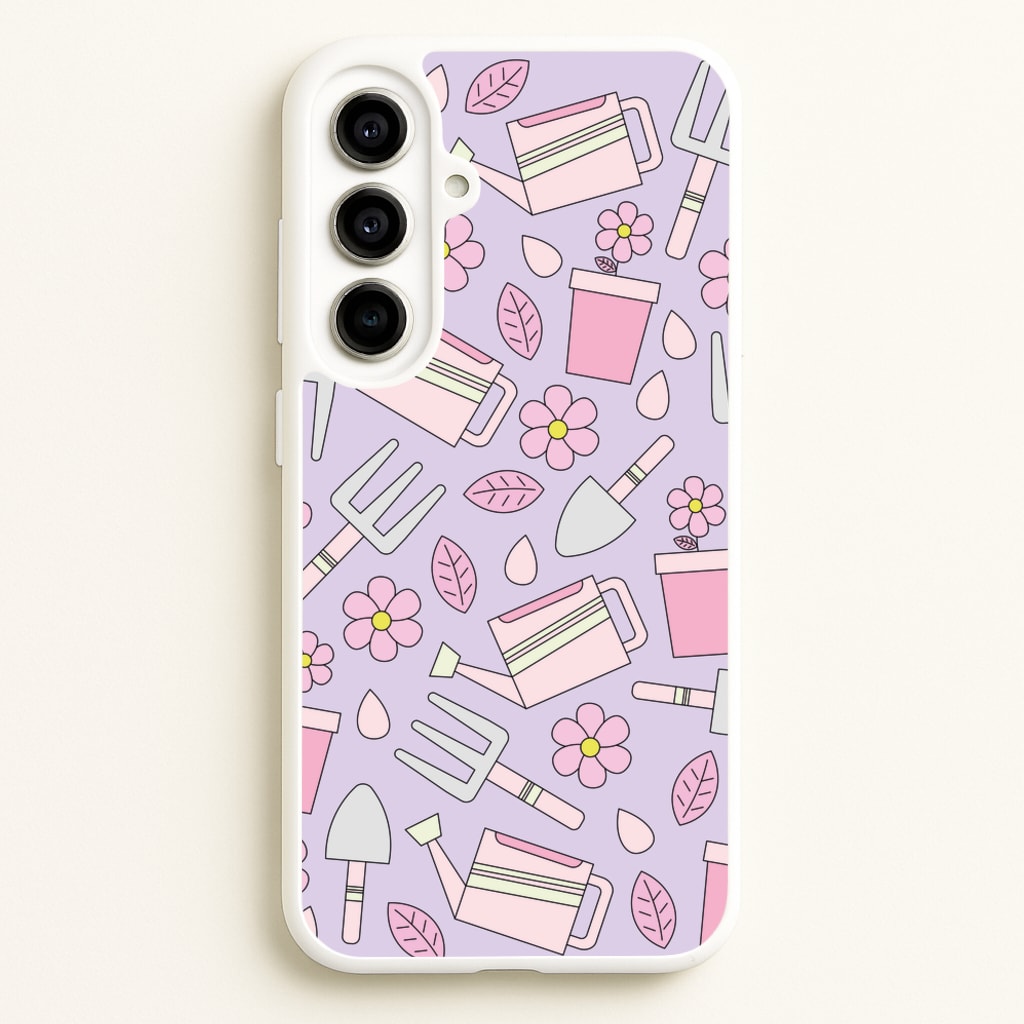 Gardening Tools - Spring Patterns - Spring Phone Case for Galaxy A56