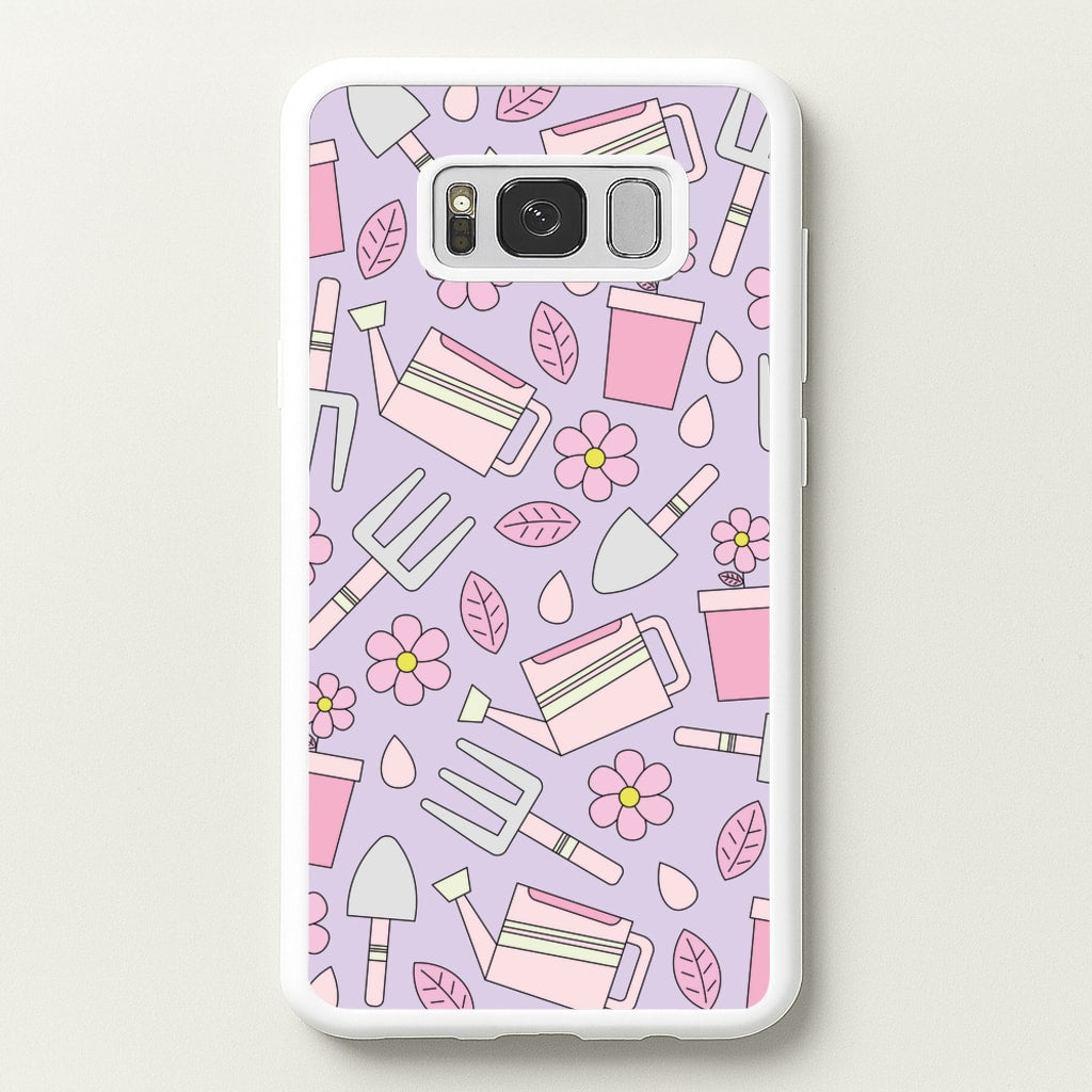 Gardening Tools - Spring Patterns - Spring Phone Case for Galaxy S8