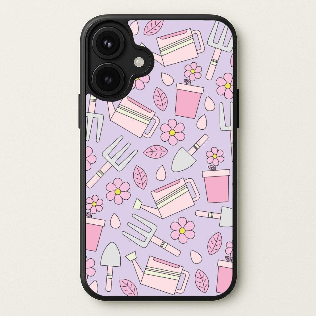 Gardening Tools - Spring Patterns Phone Case for iPhone 17