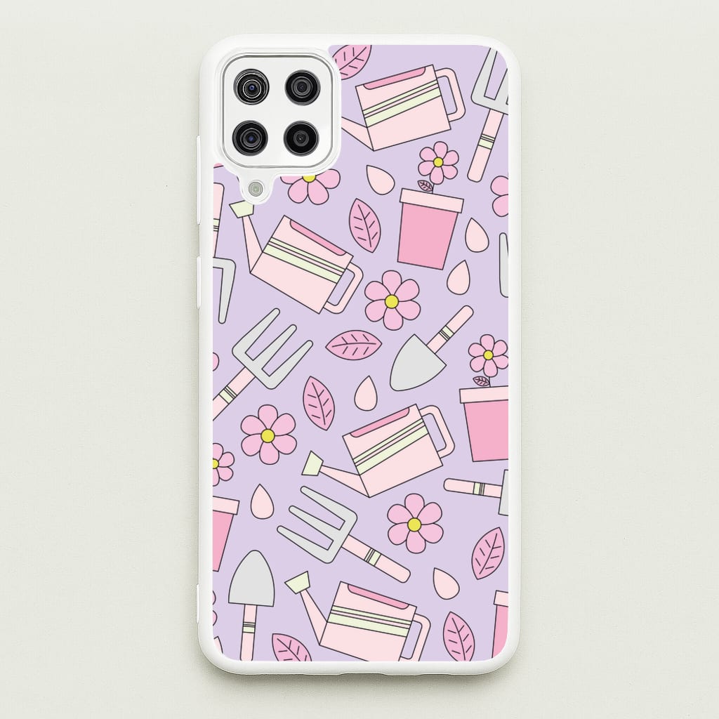 Gardening Tools - Spring Patterns - Spring Phone Case for Galaxy A12