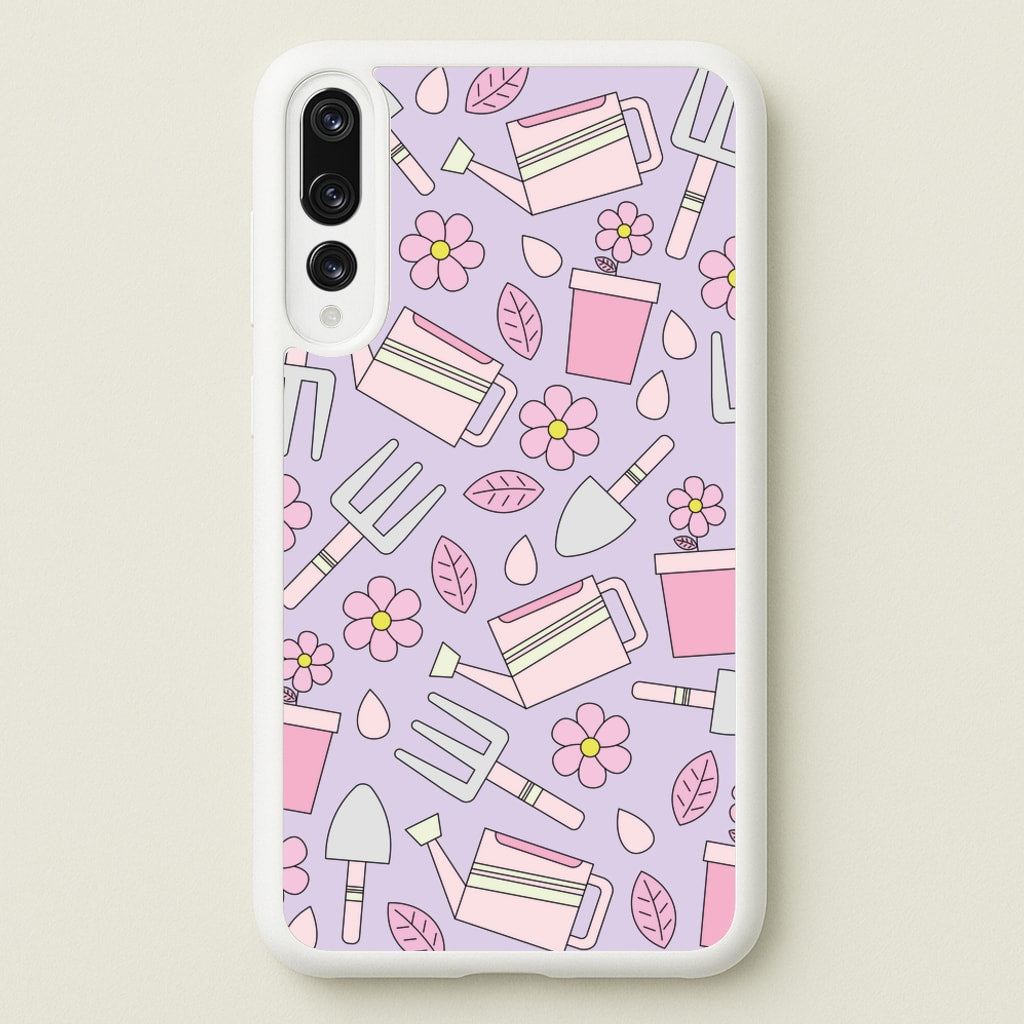 Gardening Tools - Spring Patterns - Spring Phone Case for Huawei P20 Pro
