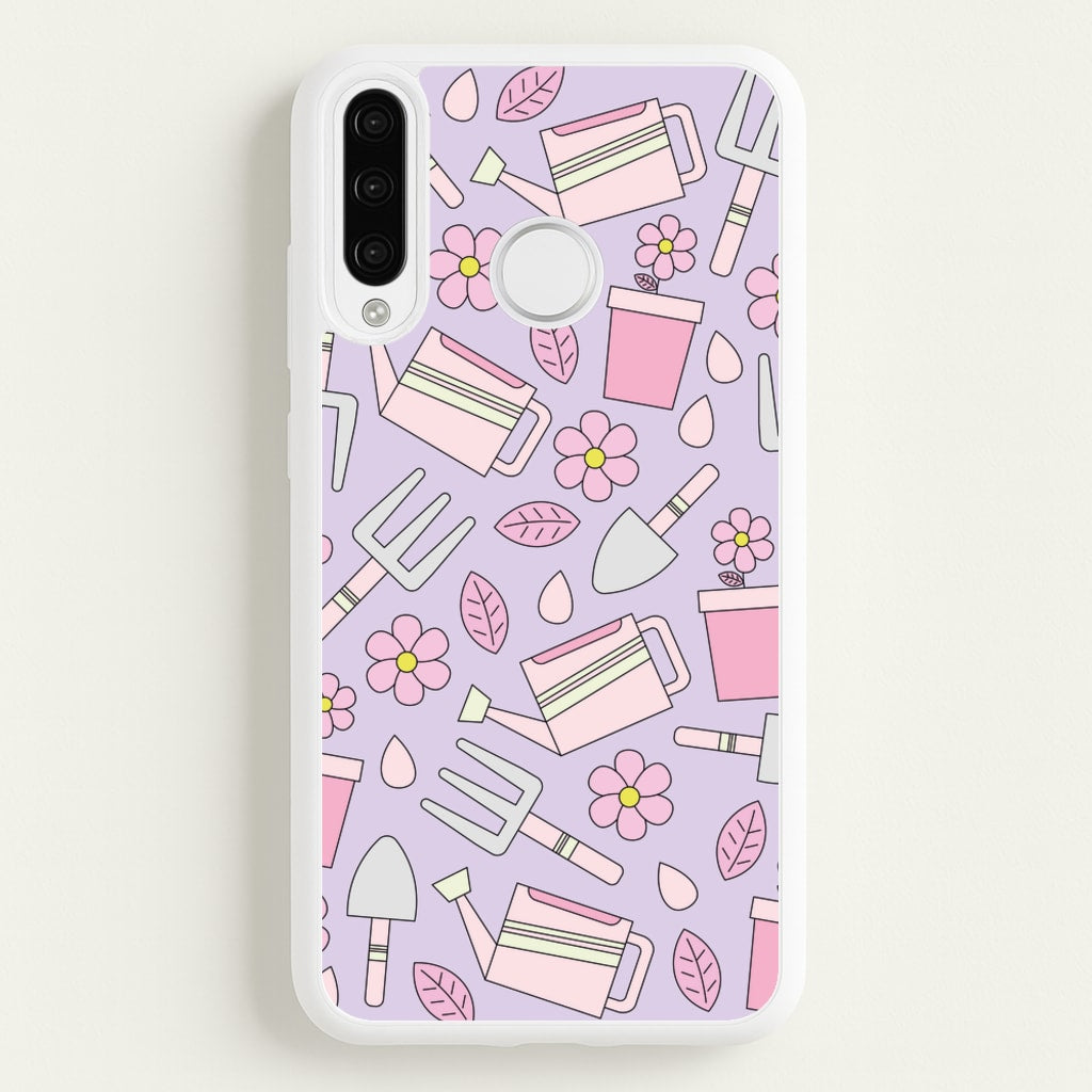 Gardening Tools - Spring Patterns - Spring Phone Case for Huawei P30 Lite