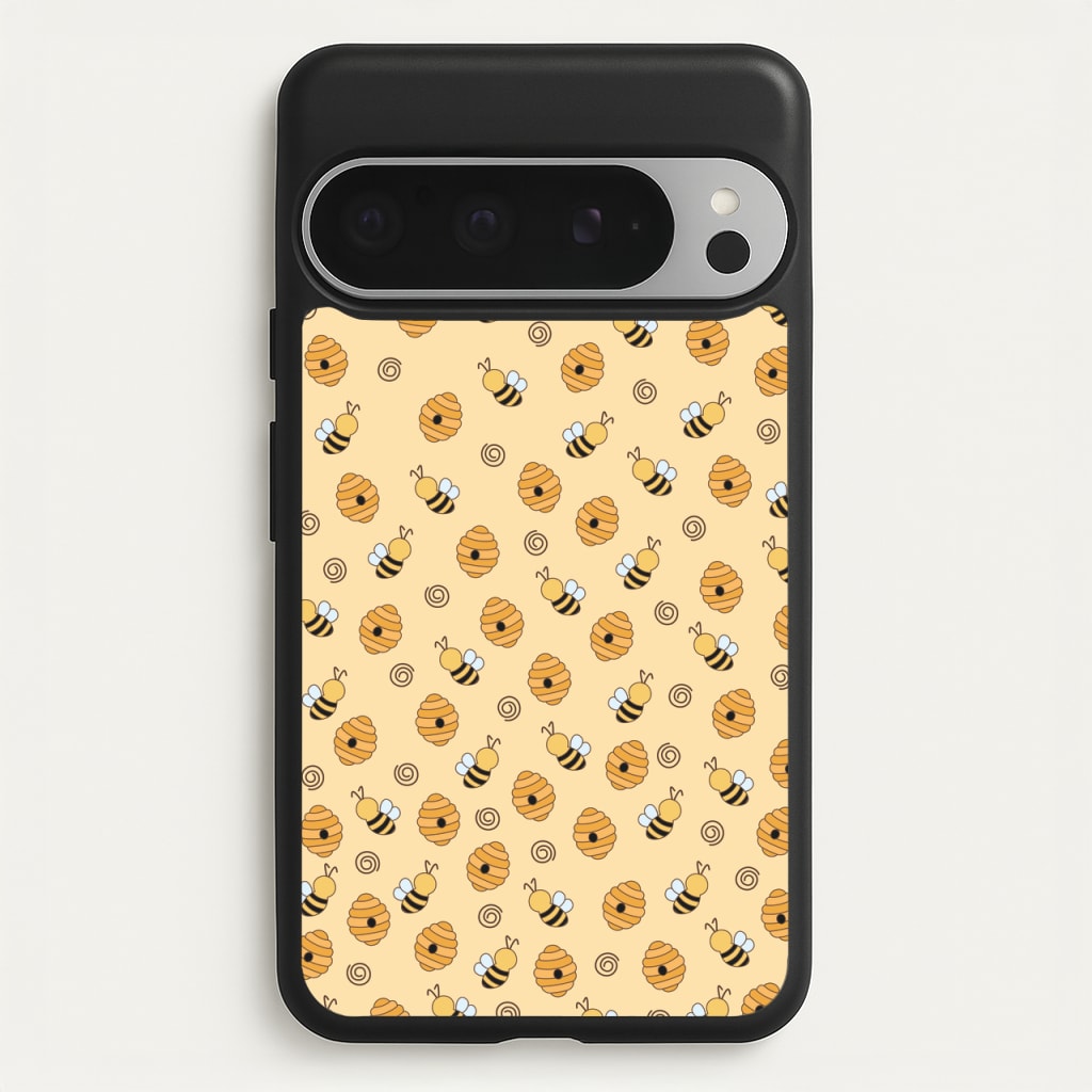 Honey Bees - Spring Patterns - Spring Phone Case for Google Pixel 9 Pro XL