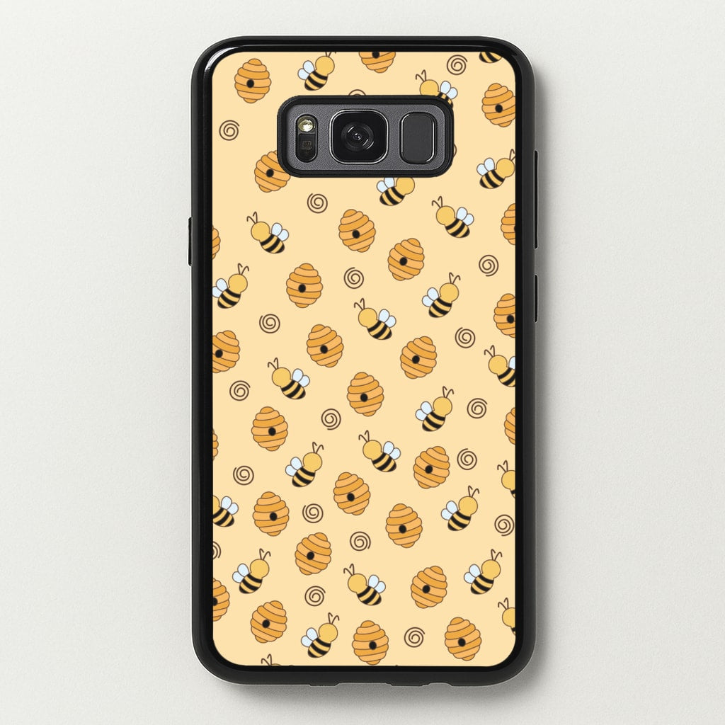 Honey Bees - Spring Patterns - Spring Phone Case for Galaxy S8