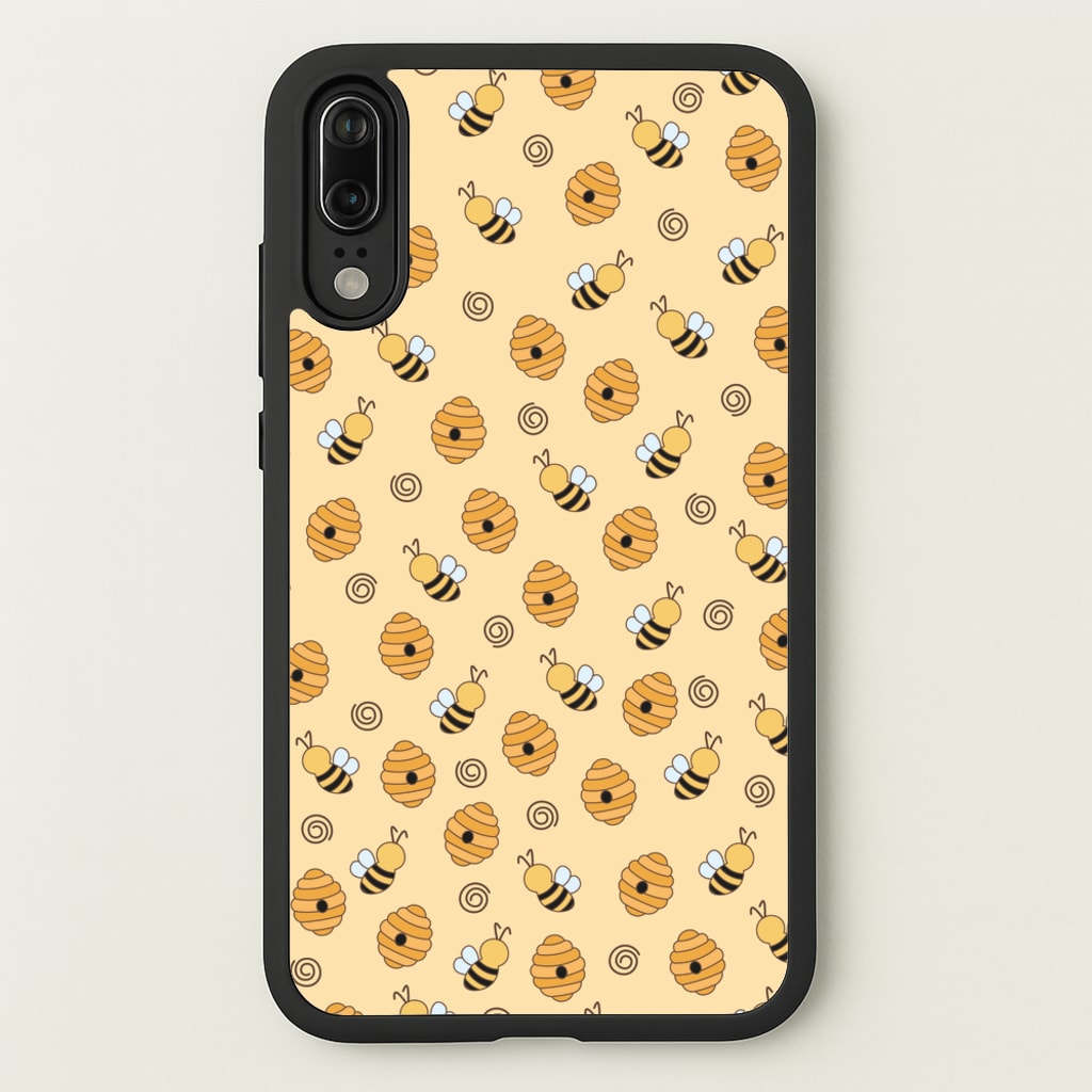 Honey Bees - Spring Patterns - Spring Phone Case for Huawei P20
