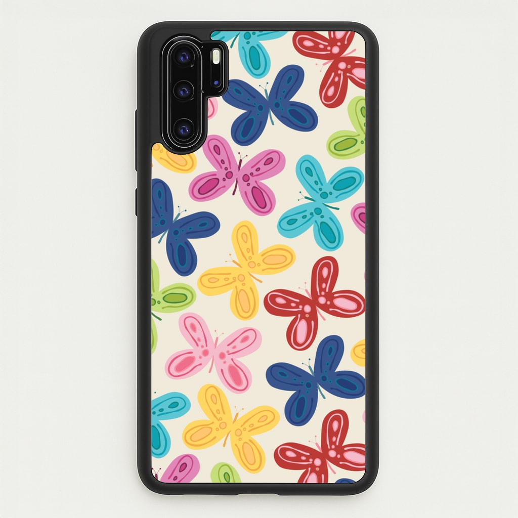Butterflies - Spring Patterns - Spring Phone Case for Huawei P30 Pro