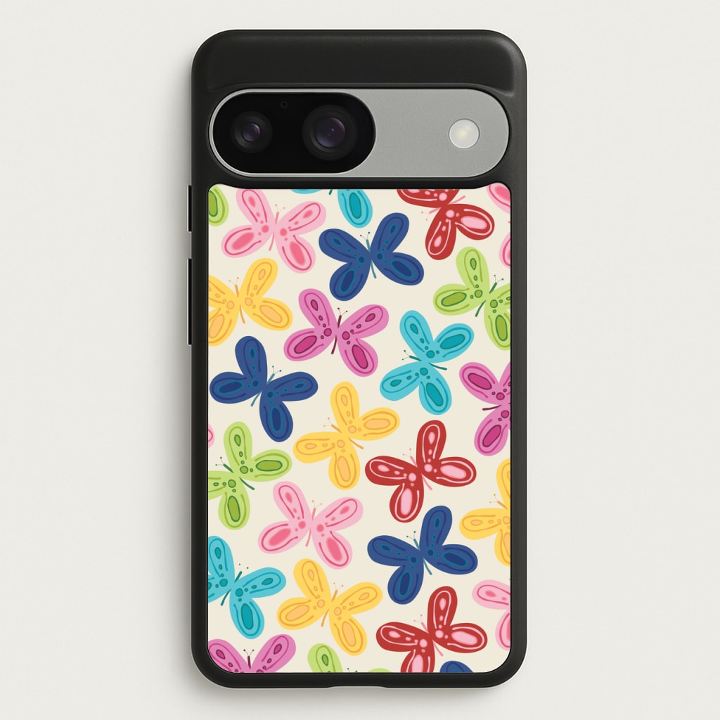 Butterflies - Spring Patterns - Spring Phone Case for Google Pixel 9 / 9 Pro