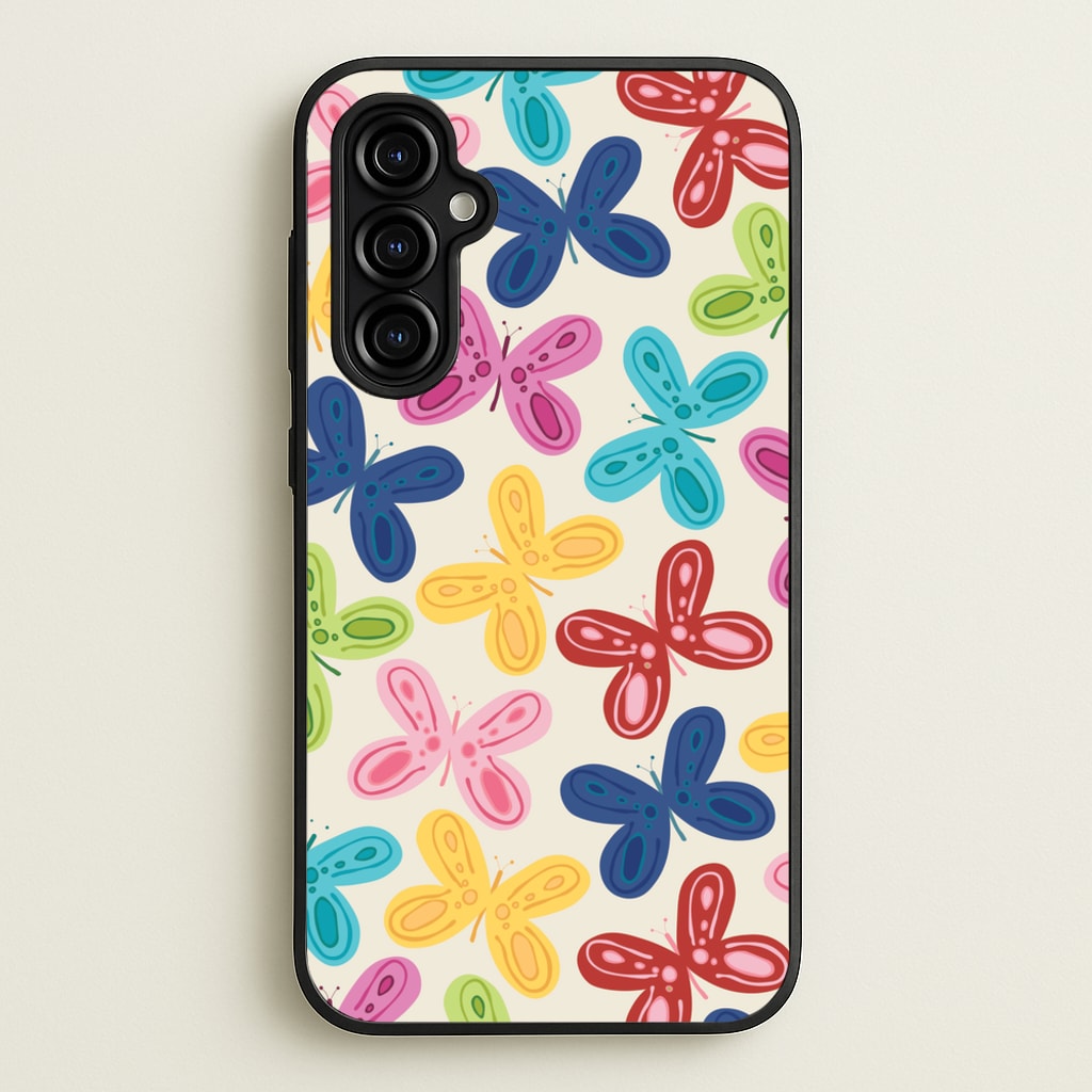 Butterflies - Spring Patterns - Spring Phone Case for Galaxy A54