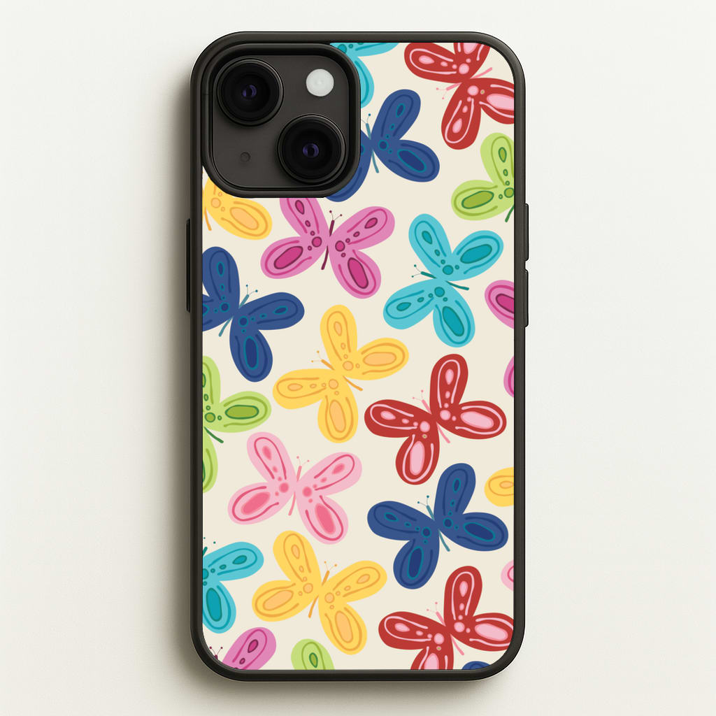 Butterflies - Spring Patterns - Spring Phone Case for iPhone 13