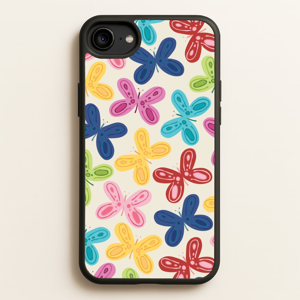 Butterflies - Spring Patterns - Spring Phone Case for iPhone 6 / 7 / 8 / SE