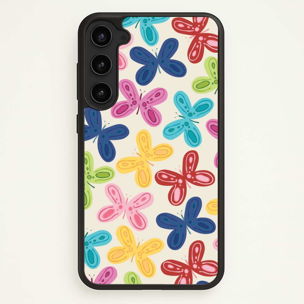 Butterflies - Spring Patterns - Spring Phone Case for Galaxy S23