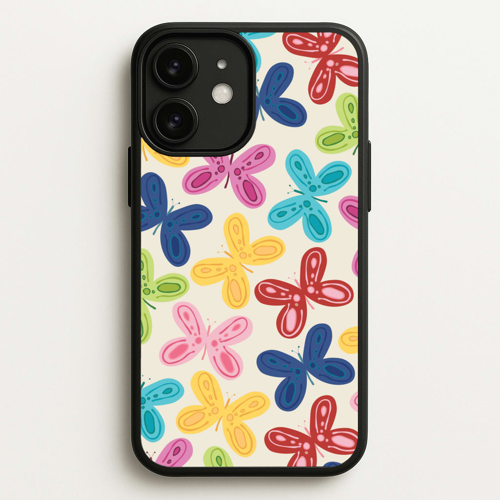 Butterflies - Spring Patterns - Spring Phone Case for iPhone 11