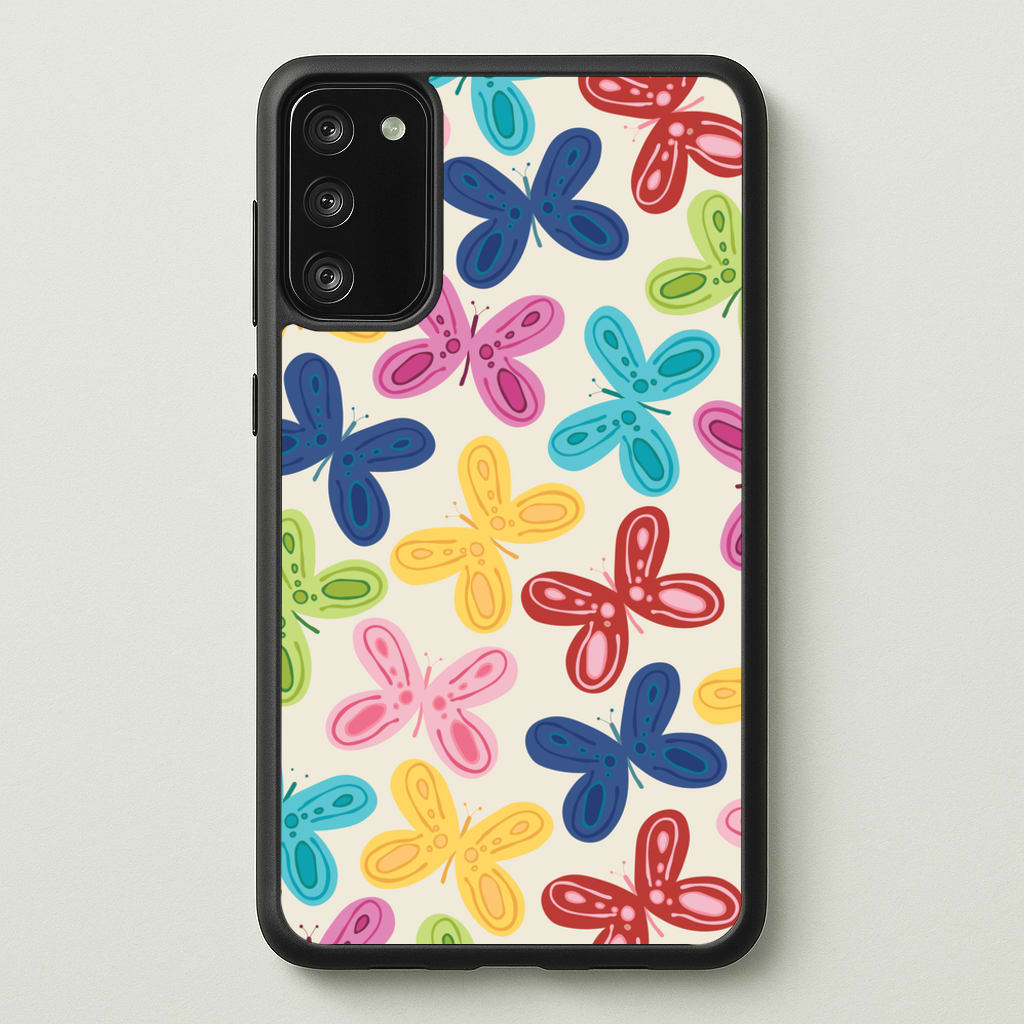 Butterflies - Spring Patterns - Spring Phone Case for Galaxy S20FE