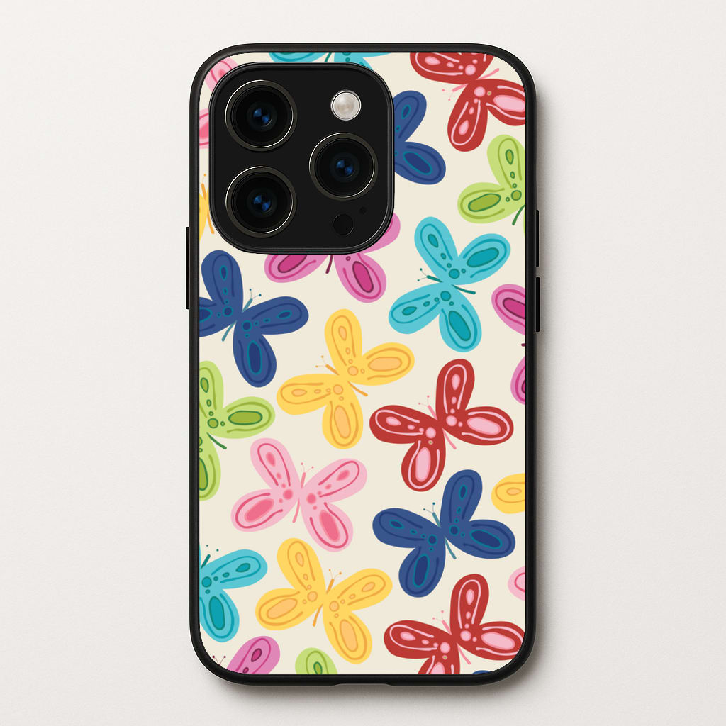 Butterflies - Spring Patterns - Spring Phone Case for iPhone 15 Pro Max
