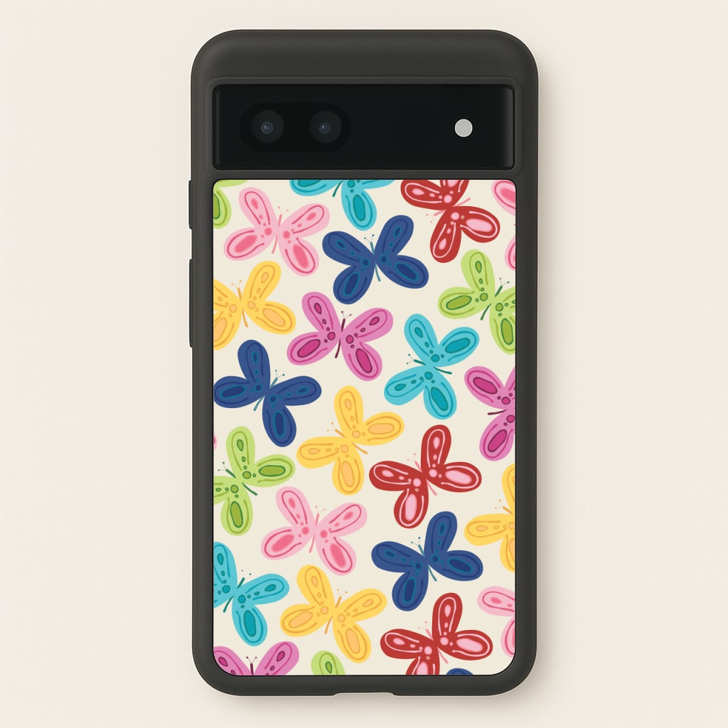 Butterflies - Spring Patterns - Spring Phone Case for Google Pixel 6a
