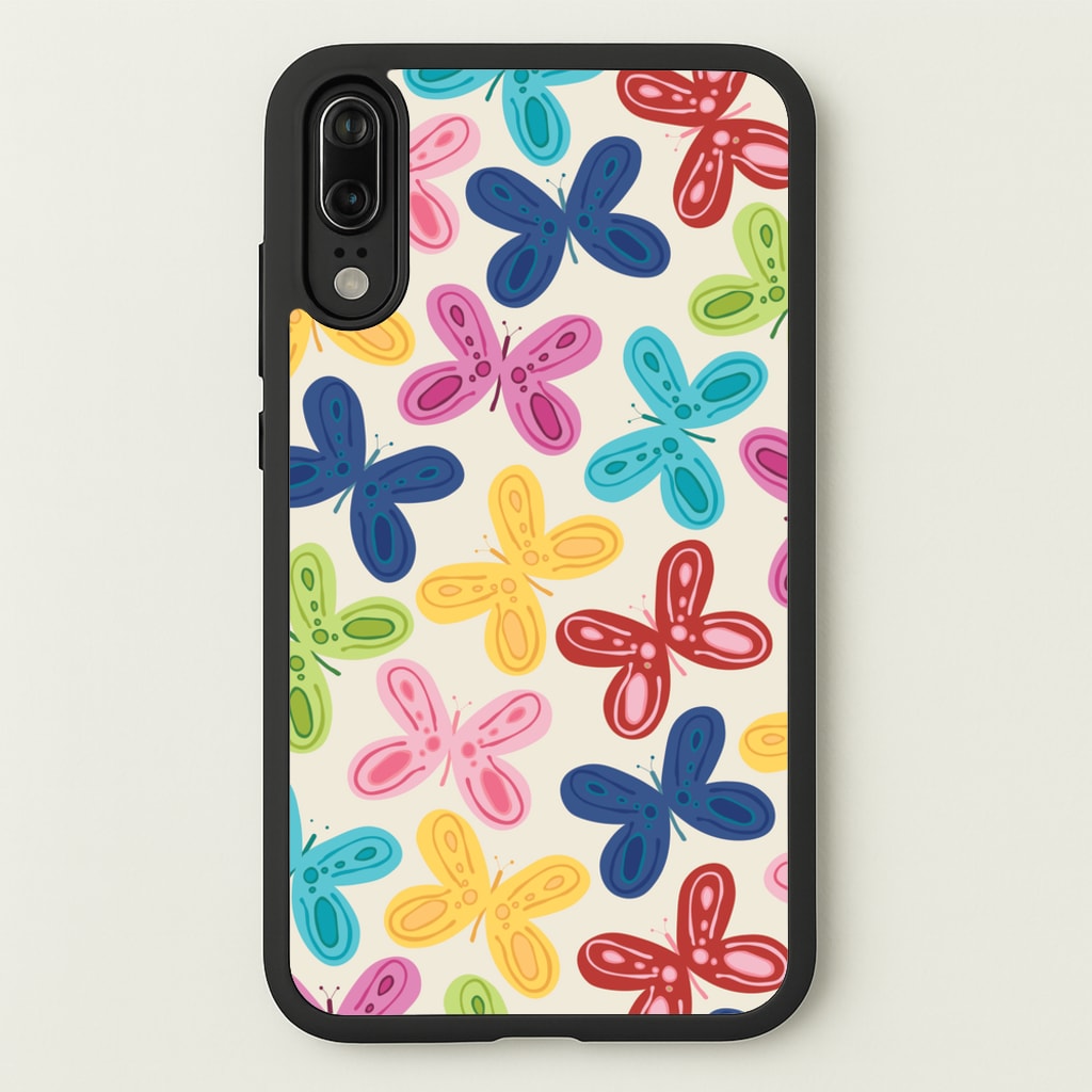 Butterflies - Spring Patterns - Spring Phone Case for Huawei P20