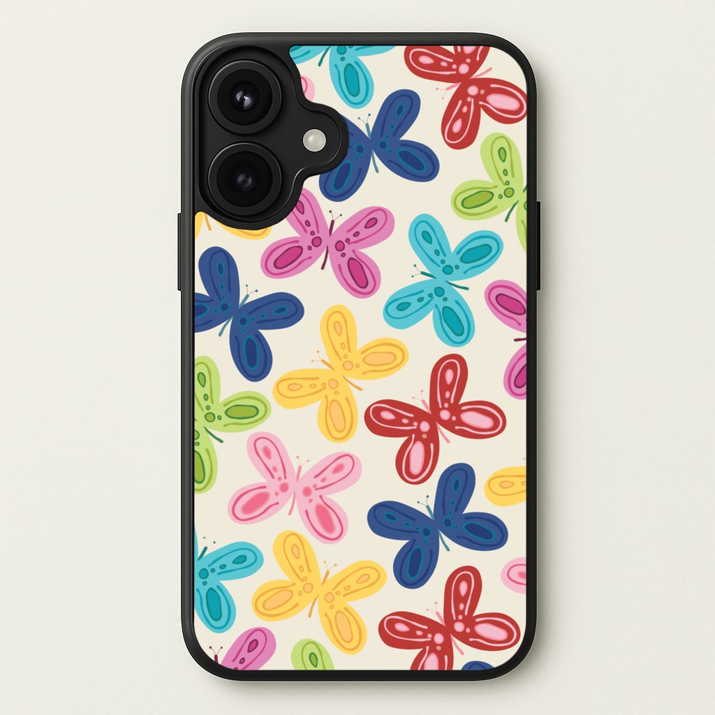 Butterflies - Spring Patterns Phone Case for iPhone 17