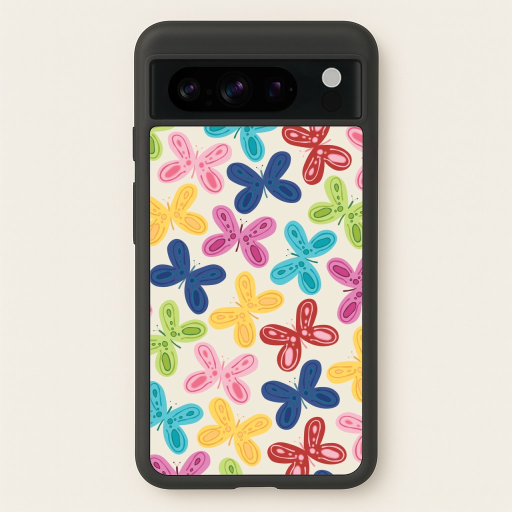 Butterflies - Spring Patterns - Spring Phone Case for Google Pixel 8 Pro