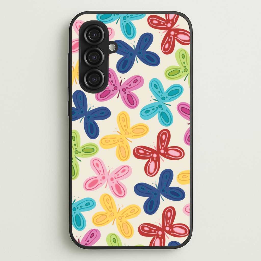 Butterflies - Spring Patterns - Spring Phone Case for Galaxy S23FE