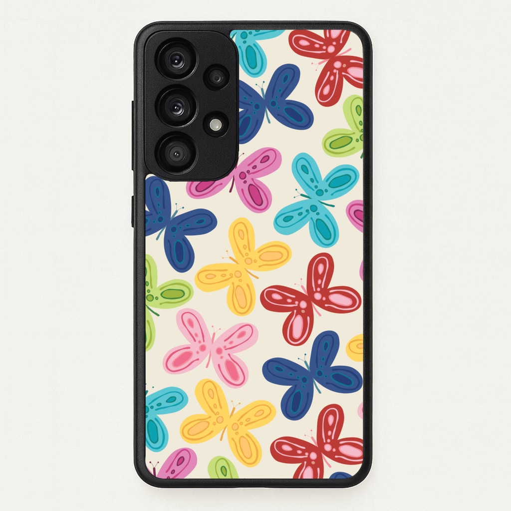 Butterflies - Spring Patterns - Spring Phone Case for Galaxy A53