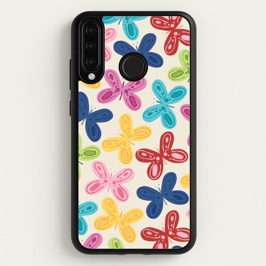 Butterflies - Spring Patterns - Spring Phone Case for Huawei P30 Lite