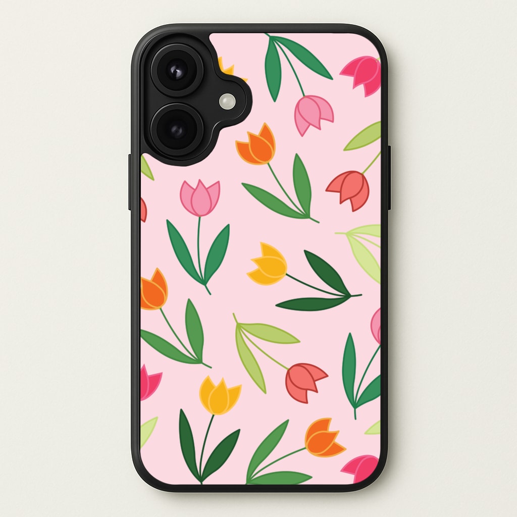 Tulips - Spring Patterns Phone Case for iPhone 17