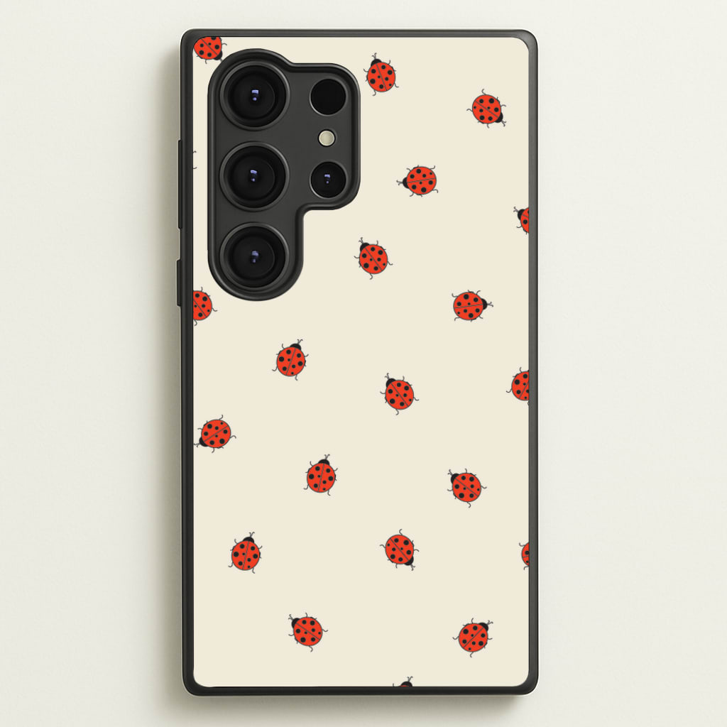 Ladybirds - Spring Patterns - Spring Phone Case for Galaxy S25 Ultra