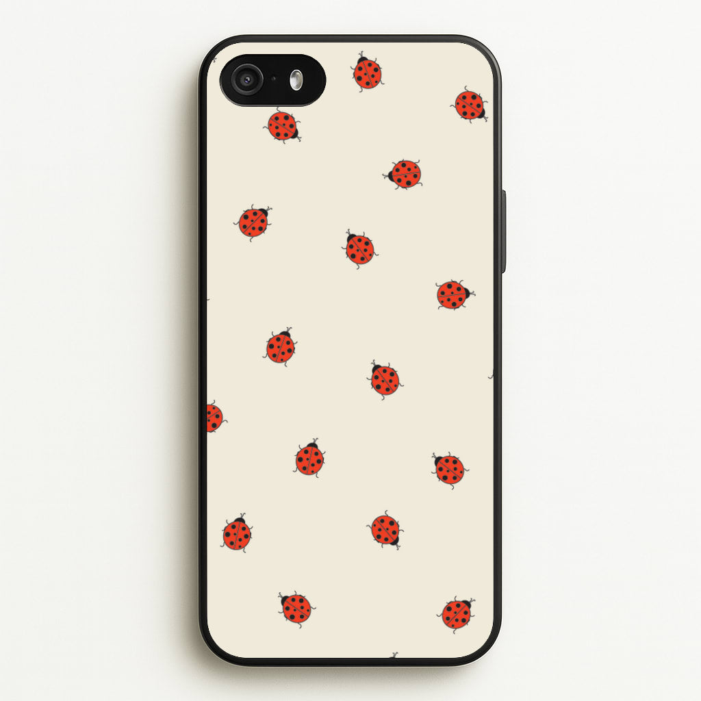 Ladybirds - Spring Patterns - Spring Phone Case for iPhone 5 / 5s / SE 2016
