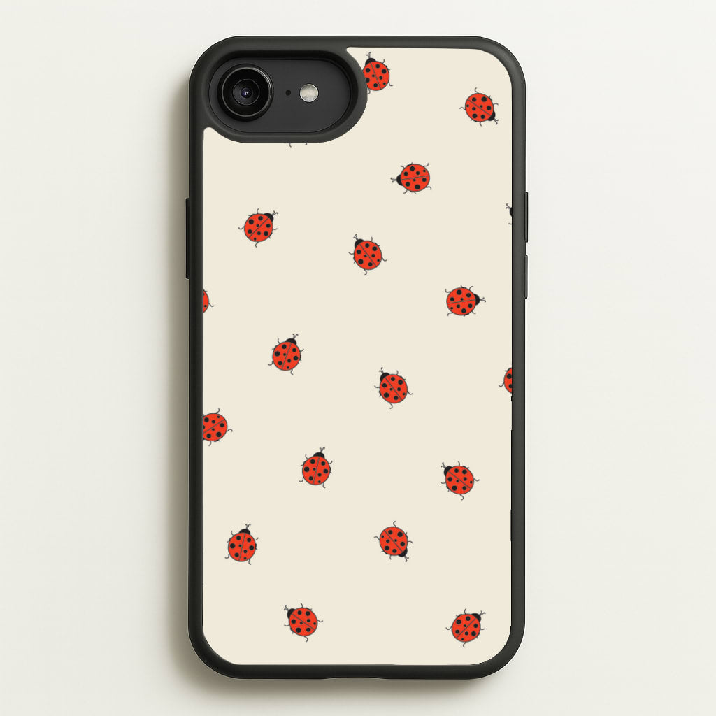 Ladybirds - Spring Patterns - Spring Phone Case for iPhone 6 Plus / 7 Plus / 8 Plus