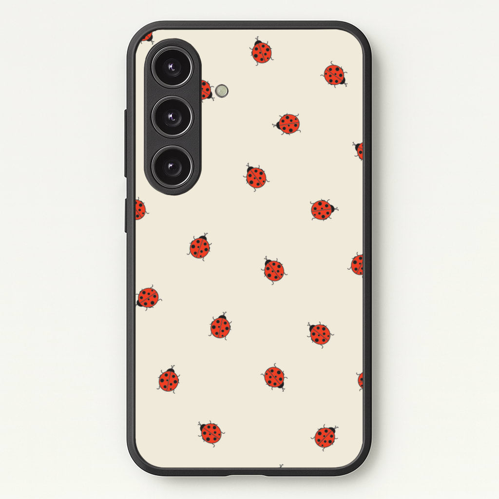 Ladybirds - Spring Patterns - Spring Phone Case for Galaxy S25