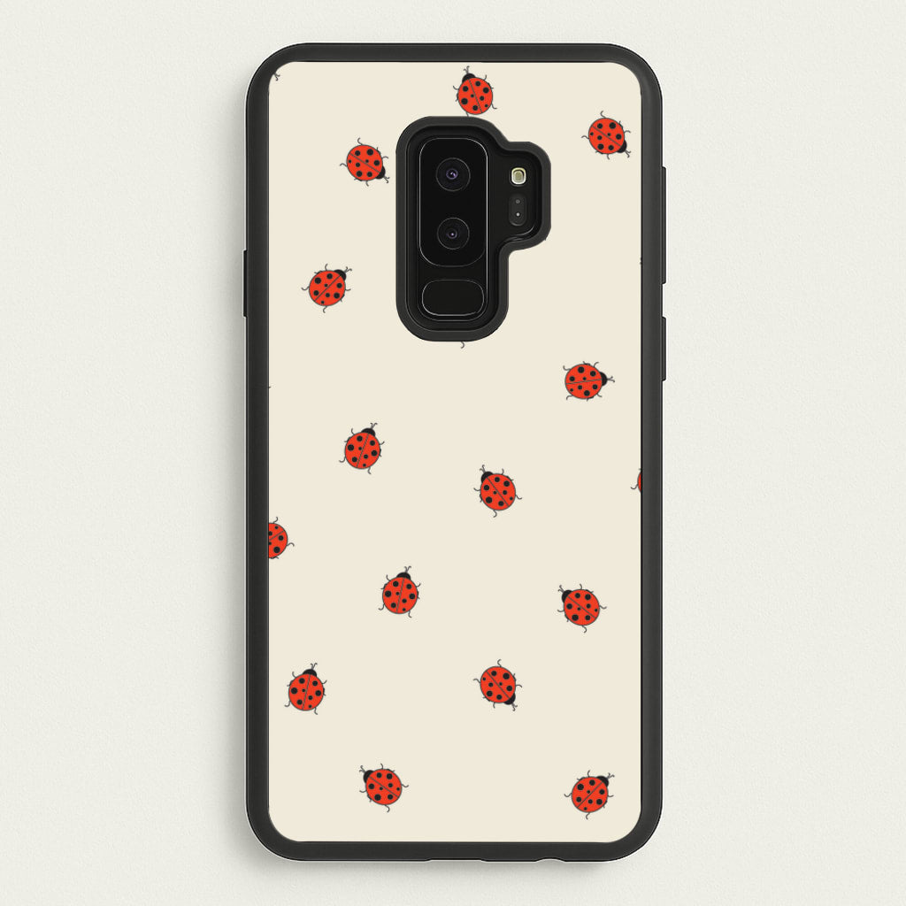 Ladybirds - Spring Patterns - Spring Phone Case for Galaxy S9 Plus