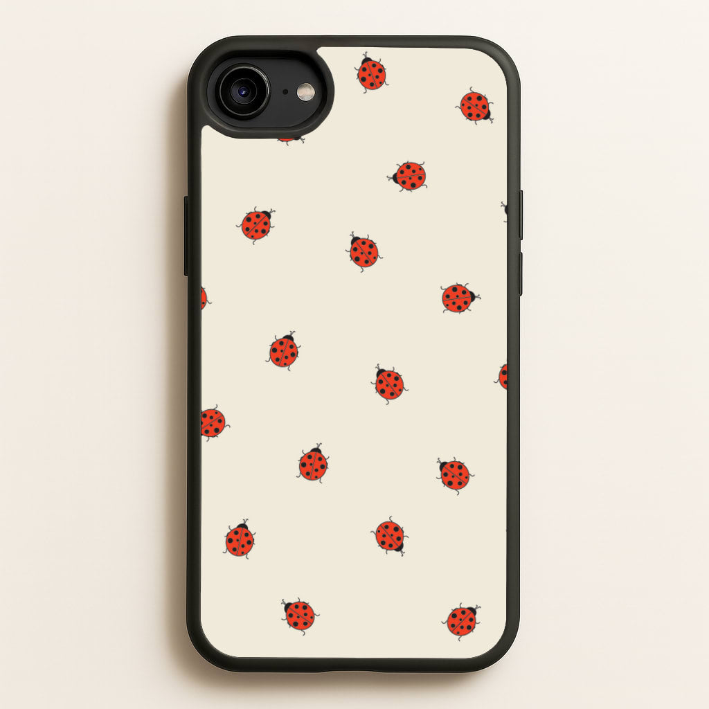 Ladybirds - Spring Patterns - Spring Phone Case for iPhone 6 / 7 / 8 / SE