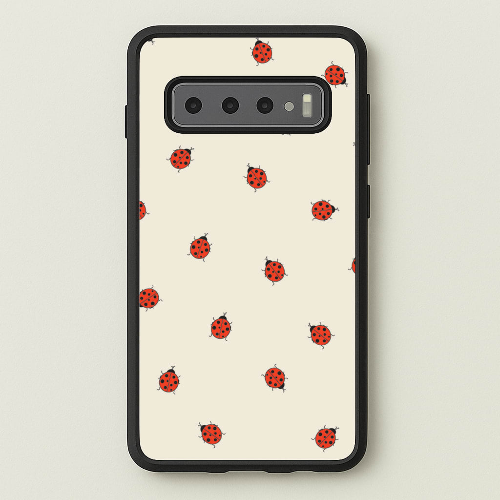 Ladybirds - Spring Patterns - Spring Phone Case for Galaxy S10 Plus