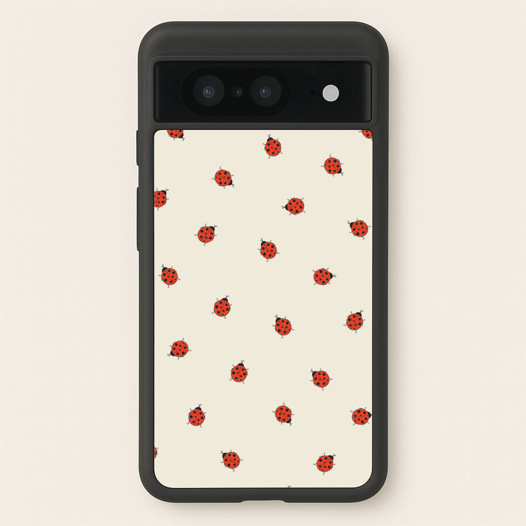 Ladybirds - Spring Patterns - Spring Phone Case for Google Pixel 8