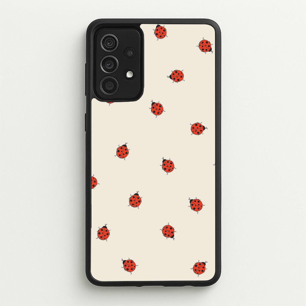 Ladybirds - Spring Patterns - Spring Phone Case for Galaxy A52 / A52s
