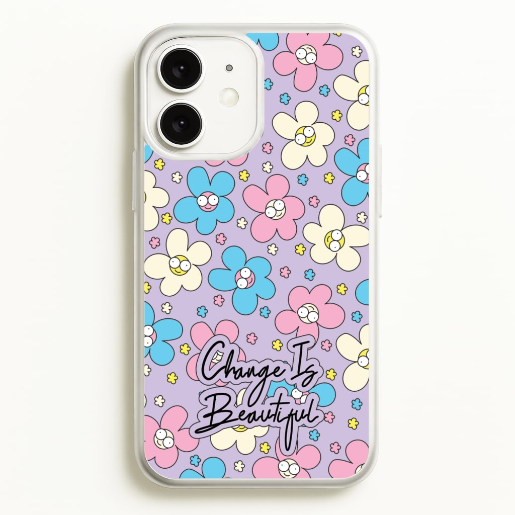 Happy Flowers Pattern - Spring Phone Case for iPhone 11