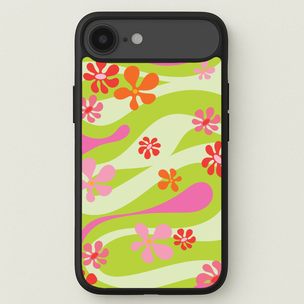Retro Flowers Pattern Phone Case for iPhone 17 Air