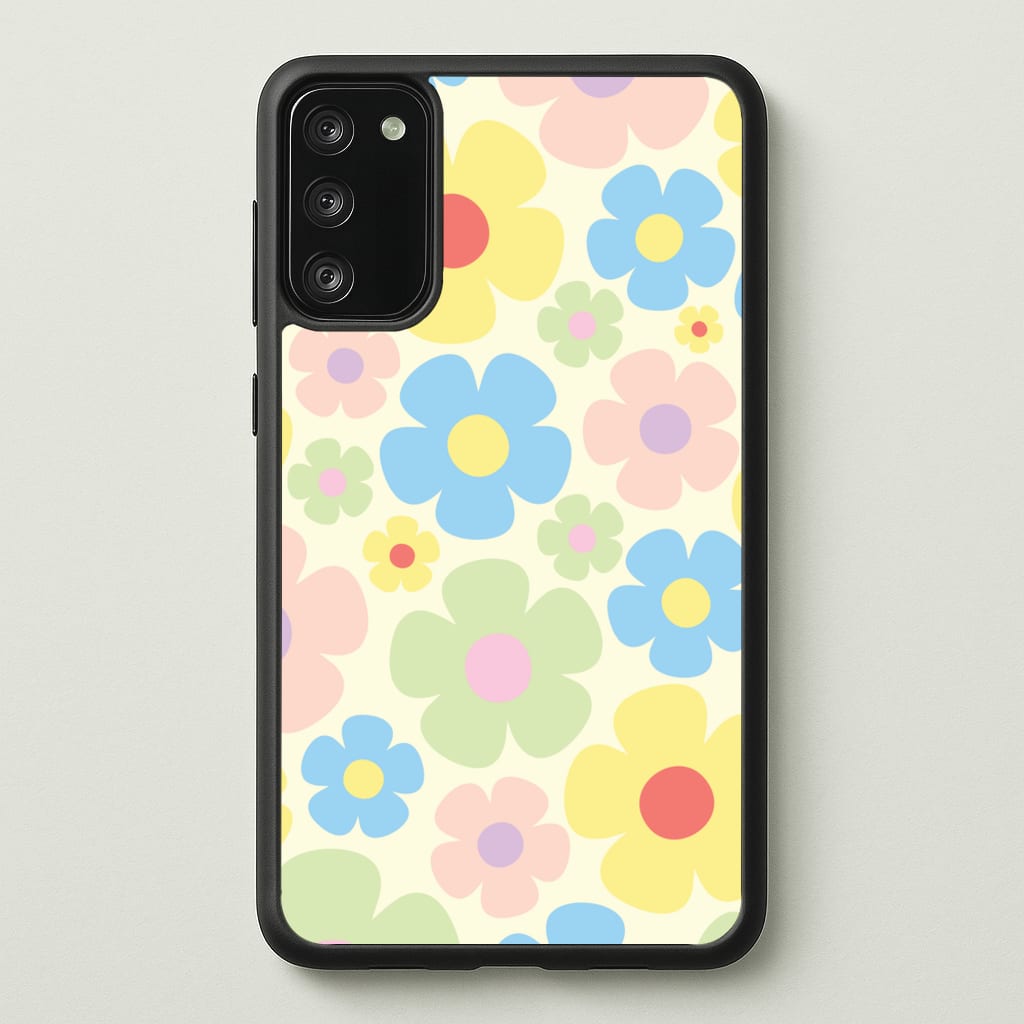 Rainbow Flowers Pattern - Spring Phone Case for Galaxy S20FE