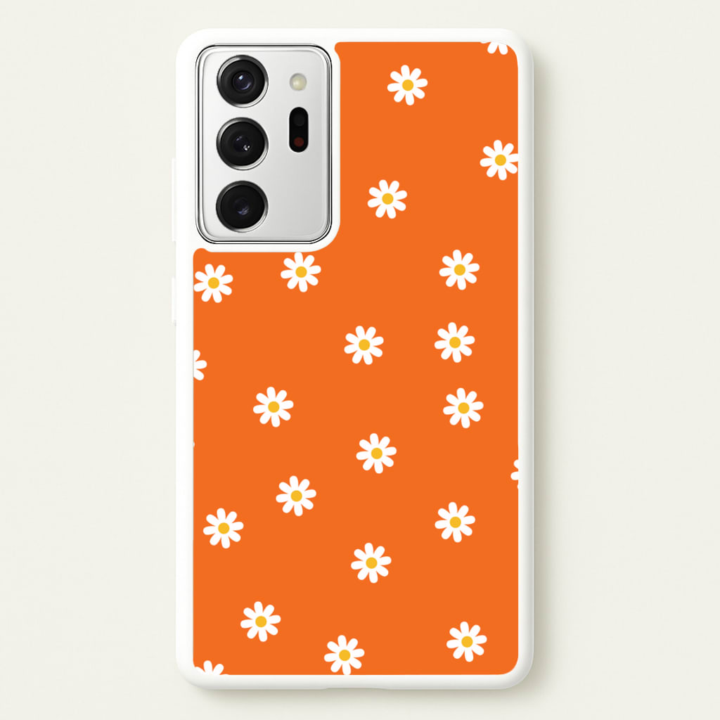 Orange Daisies - Spring Phone Case for Galaxy Note 20 Ultra